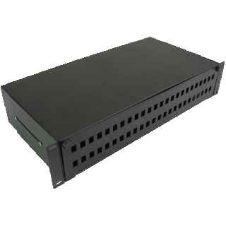 FO Rack 19" 2U Tray up to 48 SC/APC Televes