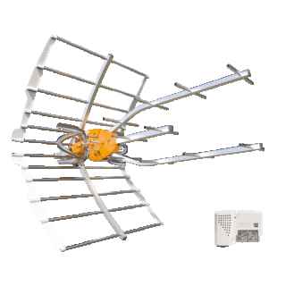 Ellipse LTE 5G UHF Antenna (C21-48) 38dB + Power (Bag)