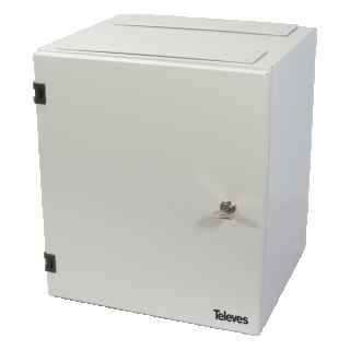 Main register closed for data or coaxial 546601 of Televes