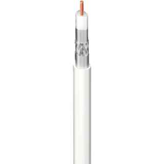 Coaxial cable copper-aluminum for interior White by Televes