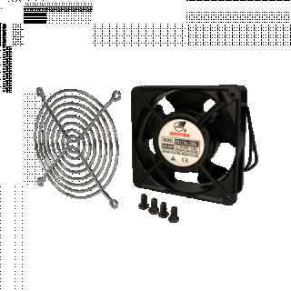 Individual Ceiling Fan for 19'' Rack, 195m3/h by Televes