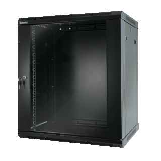 19'' 15+2U 600x450 Wall Mounted Rack Cabinet (Assembled) by Televes