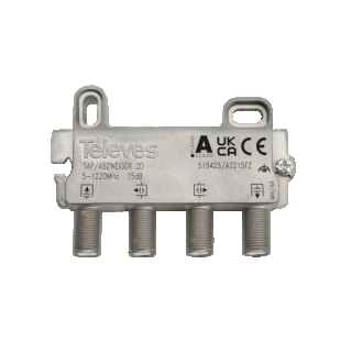 2 Output CATV Terminal Splitter F Connector 15dB from Televes