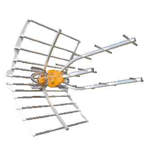 Ellipse LTE 5G DTT Antenna (C21-48) 38dB + Power Supply