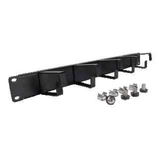 Cable Guide Panel 1U 5 Guides for Rack 19"