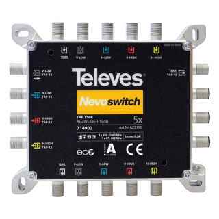 NevoSwitch Tap 5 inputs (TDT + VL/HL/VH/HH) 15dB