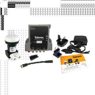 LNB Wide Band Kit and Optical Transmitter Module 1550nm FC/UPC