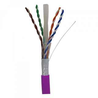 Data Cable U/UTP Interior Violet Cat 6A CPR Cca LSFH Coil 500m DK6000A 219312 from Televes