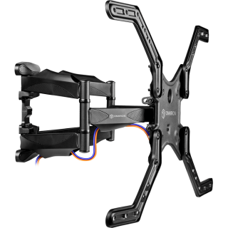 Full Motion TV Wall Mount for 39" to 65 inch Screens up to 88 lbs M5L, Black