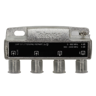 repartidor pau 2 direcciones con conector f | +254720548999