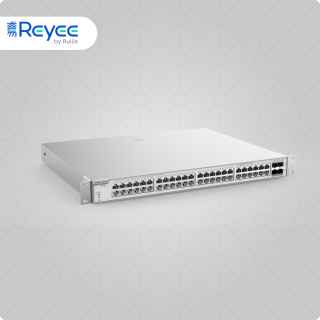 Ruijie Reyee RG-NBS3200-48GT4XS-P 48-Port Gigabit Layer 2+ Cloud Managed PoE Switch, 4 * 10G Uplink