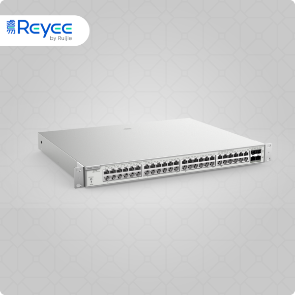 Ruijie Reyee RG-NBS3200-48GT4XS-P 48-Port Gigabit Layer 2+ Cloud Managed PoE Switch, 4 * 10G Uplink