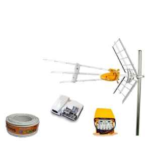 Televes High Gain DTT Kit + 75dB LTE 5G