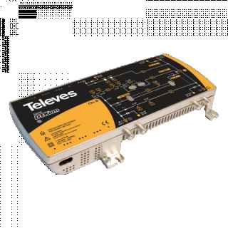 Central Line Amplifier 2 FI + 1 MATV DTKom Televes