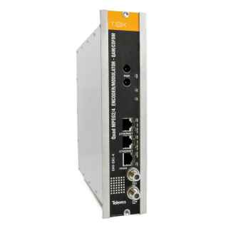 T0X Encoder 4e A/V CVBS - MPEG2/4 + COFDM/QAM QUAD