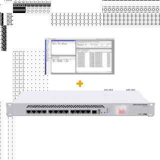 Router 12 GbE ports + Configuration Service Televes