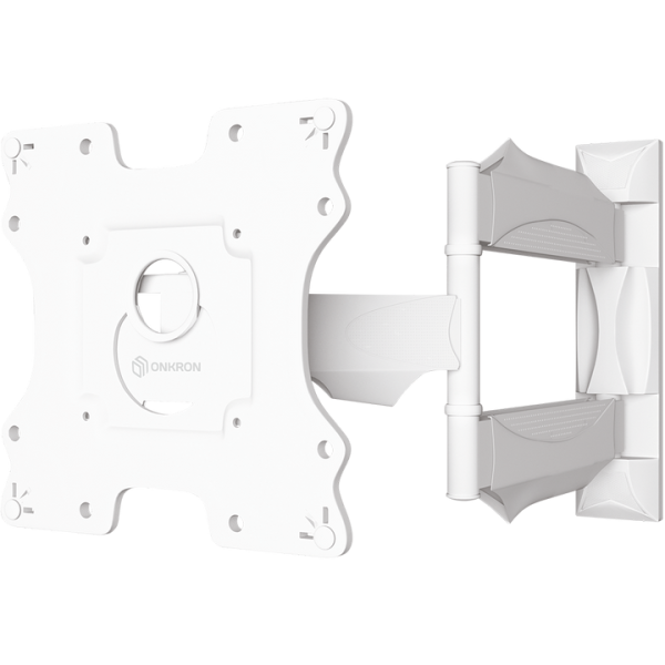 Full Motion TV Wall Mount for 17" to 43-inch Screens up to 77 lbs NP28, White - Image 5