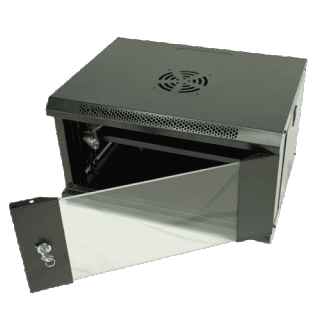 6U Internet Network Cabinet Server Rack Enclosure Wall Mounted Network Cabinet