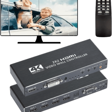 GGrozza Video Wall Controller 4K 2X2 TV Wall Processor bdjrv2 | +254720548999