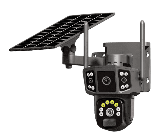 Grousale Tricams 4G Solar Outdoor CCTV Camera -, 2K Resolution, Solar Powered, 360? PTZ View, 2-Way Talk, Color Night Vision %count(title) +254720548999 Grousale Tricams 4G Solar Outdoor CCTV Camera -, 2K Resolution, Solar Powered, 360? PTZ View, 2-Way Talk, Color Night Vision
