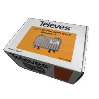 Outdoor CATV Amplifier 2 Outputs With Return Path Module Trunk