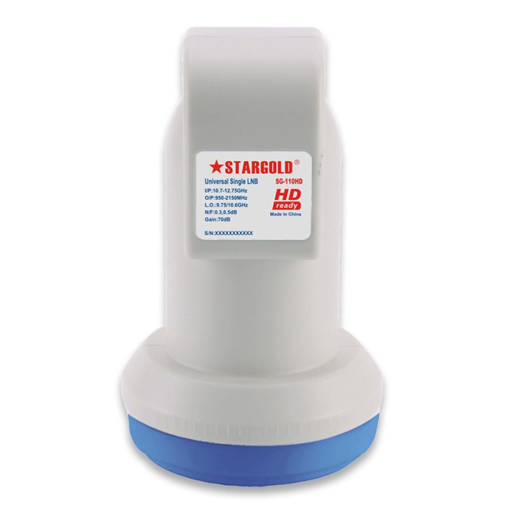 STARGOLD Digital 70dB Single LNB With Weather Protection Full HD 4K Single LNBF Digital For Satellite TV %count(title) +254720548999 STARGOLD Digital 70dB Single LNB With Weather Protection Full HD 4K Single LNBF Digital For Satellite TV