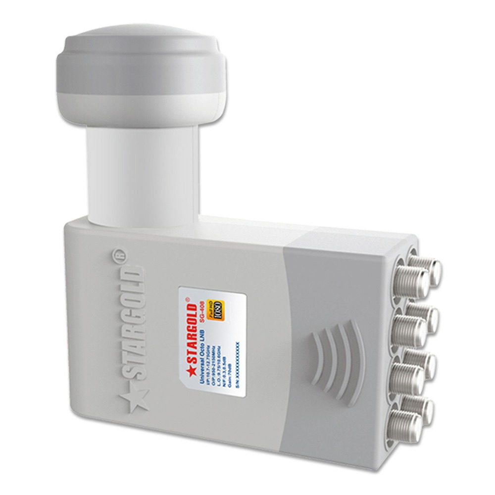 STARGOLD 70dB Satellite Receiver Universal Satellite Octo LNBF 8 Way Output LNBF For HD TV %count(title) +254720548999 STARGOLD 70dB Satellite Receiver Universal Satellite Octo LNBF 8 Way Output LNBF For HD TV