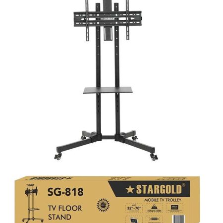 STARGOLD Floating Bracket With Steel Shelf For Receiver, DVD Players, Projector, TV Accessories Bracket, SG-818