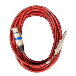 Bochara Coloured XLR Cable Male To Female 3Pin OFC Audio Cable Dual Shielded For Microphone Mixer Amplifier 1m 2m 3m 5m 10m