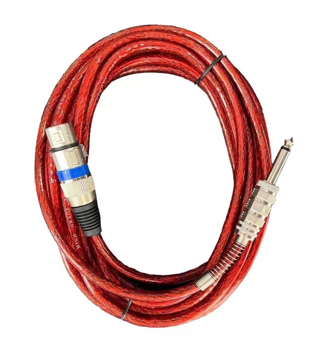 Bochara Coloured XLR Cable Male To Female 3Pin OFC Audio Cable Dual Shielded For Microphone Mixer Amplifier 1m 2m 3m 5m 10m %count(title) +254720548999 Bochara Coloured XLR Cable Male To Female 3Pin OFC Audio Cable Dual Shielded For Microphone Mixer Amplifier 1m 2m 3m 5m 10m