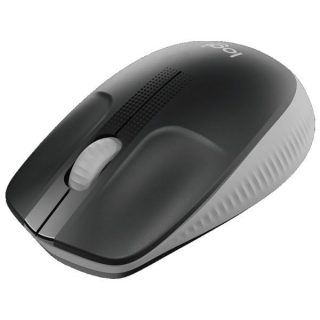 Logitech M190 Wireless Mouse Full Size Mid Grey – 910-005906