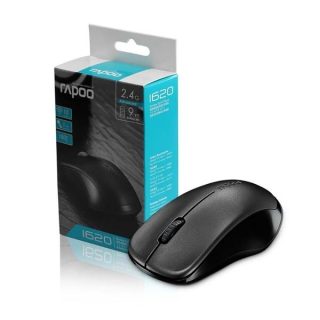 Rapoo 1620 Wireless Optical Mouse – BLACK