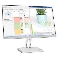Lenovo L27e-40 27″ FHD Monitor, Cloud Grey