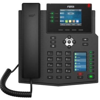 Fanvil X4U Gigabit SIP Enterprise Desktop Phone with Dual-Color LCD Display - Kenya