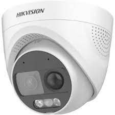 Hikvision DS-2CE72DF3T-PIRXOS(2.8mm) 2MP ColorVu PIR Siren Audio Fixed Turret Camera 2.8mm Lens White - Kenya