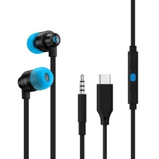 Logitech G G333 Gaming Earphones with Mic and Dual Drivers – Black