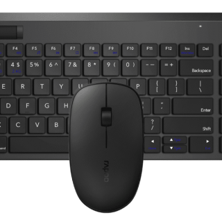 Rapoo 8110M Multi-mode Wireless Keyboard & Mouse – Bluetooth Combo