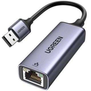 UGREEN USB 3.0 to RJ45 Gigabit Ethernet Adapter Aluminum Case (Space Gray) – CM209