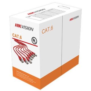 Hikvision 305 m CAT6 UTP Network Cable, DS-1LN6U-W/CCA - Kenya