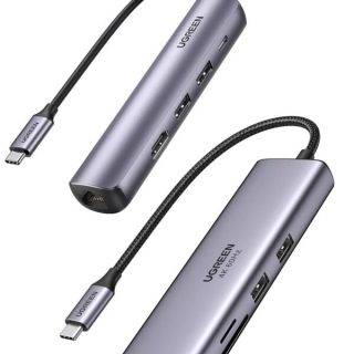 UGREEN USB 3.0 Hub (3 USB 3.0) with Gigabit Ethernet Adapter -20265