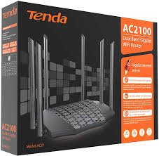Tenda AC21 Router, AC2100 Dual-Band Gigabit Wireless Router