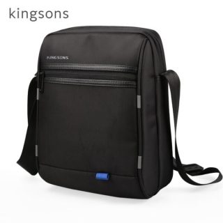 KINGSONS 9.7″Tablet Smart Shoulder Bag – (Dark grey), KS3188W-DG