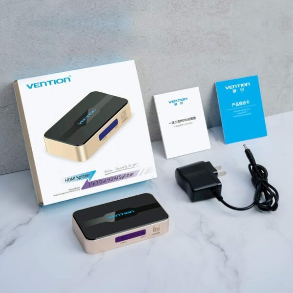 Vention 1 IN 2 OUT HDMI Splitter %count(title) +254720548999 Vention 1 IN 2 OUT HDMI Splitter