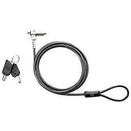 HP 10mm Keyed Laptop Cable Lock Black - Kenya