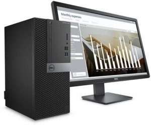 DELL OPTIPLEX 3090 MT SYSTEM Core i3-10105 4GB RAM 1TB Harddisk, UBUNTU + 18.5? monitor Desktop - Kenya