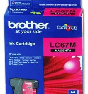 Brother LC67M Magenta Ink Cartridge - Kenya
