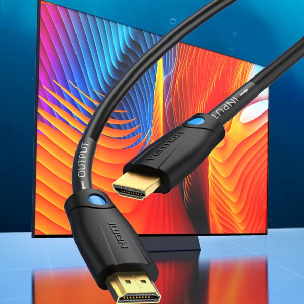 Vention Flat HDMI Cable 1M Black %count(title) +254720548999 Vention Flat HDMI Cable 1M Black
