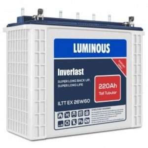 Luminous 12V 100Ah Inverter Tall Tubular Battery