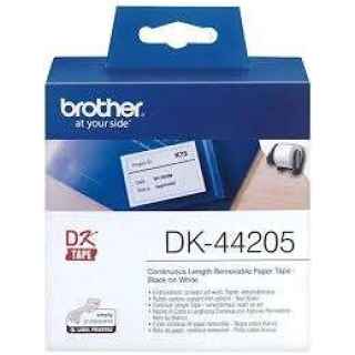 Brother DK-44205 Black on white Label Tape - Kenya