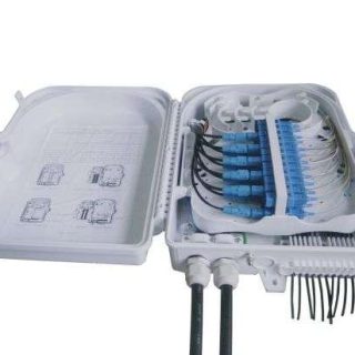 24 Core ATB Fiber Optic Access Terminal Box 24Pcs SC/UPC Simplex Adapter - Kenya